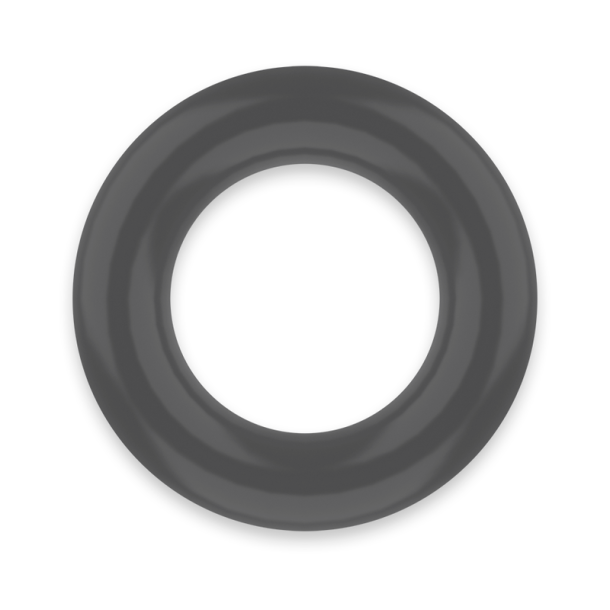 Powering PR05 super fleksibel penisring 4,8 cm sort