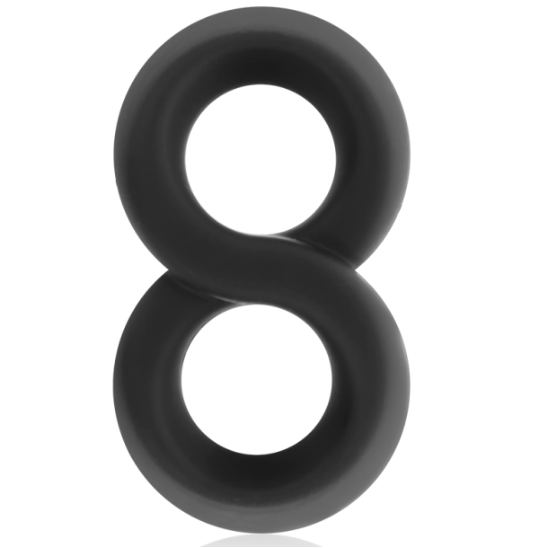 Powering PR12 super fleksibel penisring dobbelt sort