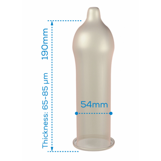 Pasante through kondomer regular 3 stk