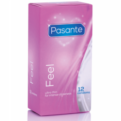 Pasante through sensitive ultra fine kondomer 12 stk