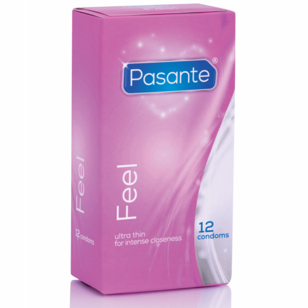 Pasante through sensitive ultra fine kondomer 12 stk