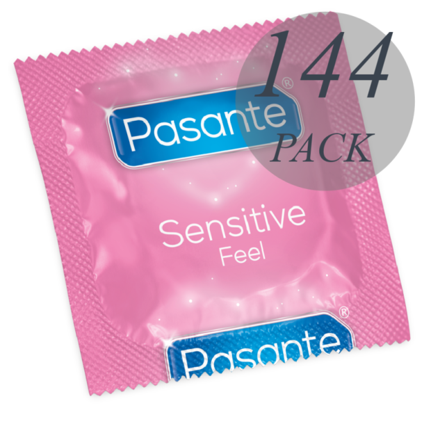 Pasante through sensitive ultrafine kondomer 144 stk