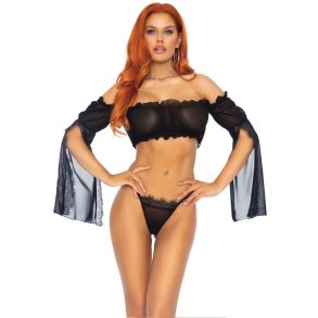 Leg Avenue bandeau top + thong one size