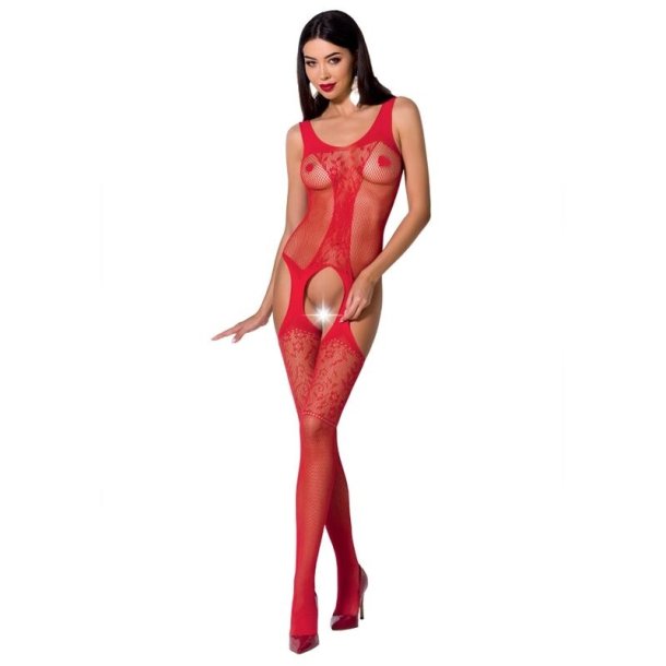 PASSION bs072 bodystocking r�d one size