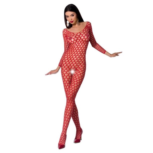 PASSION bs077 bodystocking one size r�d