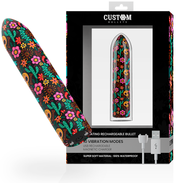 Custom bullet kranium 10 intensiteter