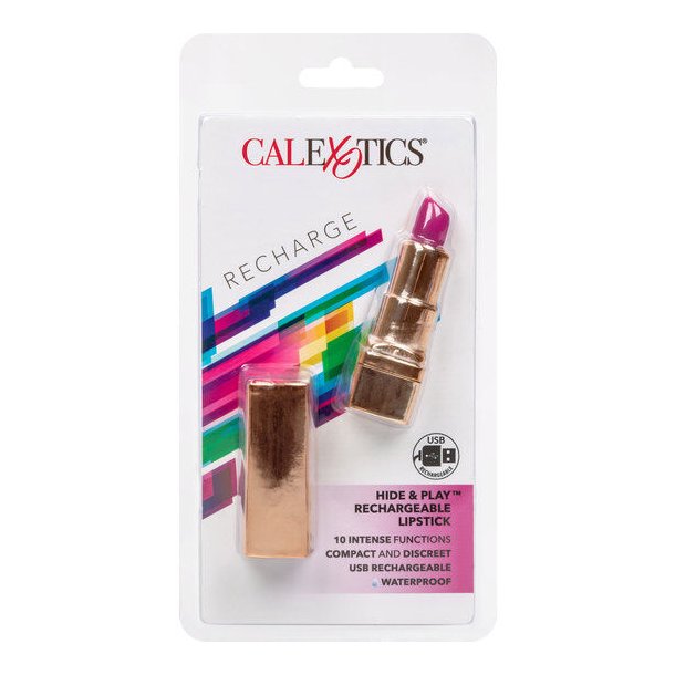 Calex hide &amp; play lipstick recharge lilla