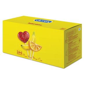 Durex pleasure fruits 144 stk kondomer