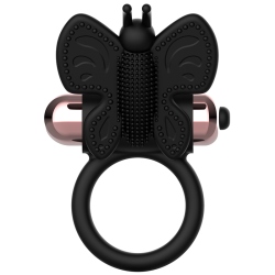 Coquette Chic Desire cock ring butterfly vibrator sort/guld