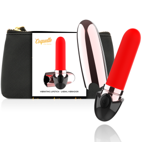 Coquette Chic Desire vibrator l�bestift sort/guld