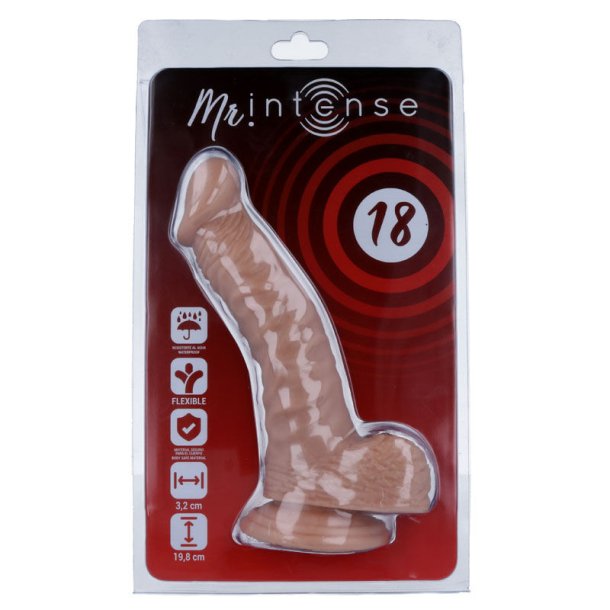 Mr Intense 18 realistisk penis 19,8 * 3,2cm