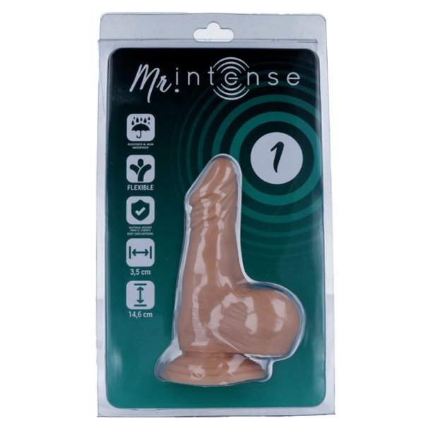 Mr Intense 1 realistisk penis 14,6 * 3,5cm