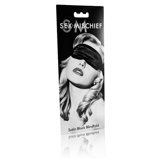 Sex &amp; michief satin blindfold sort