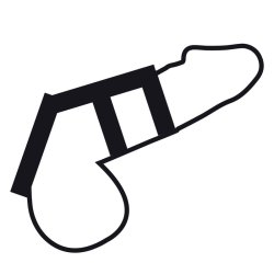 Darkness fleksible penisringe s�t 3 stk