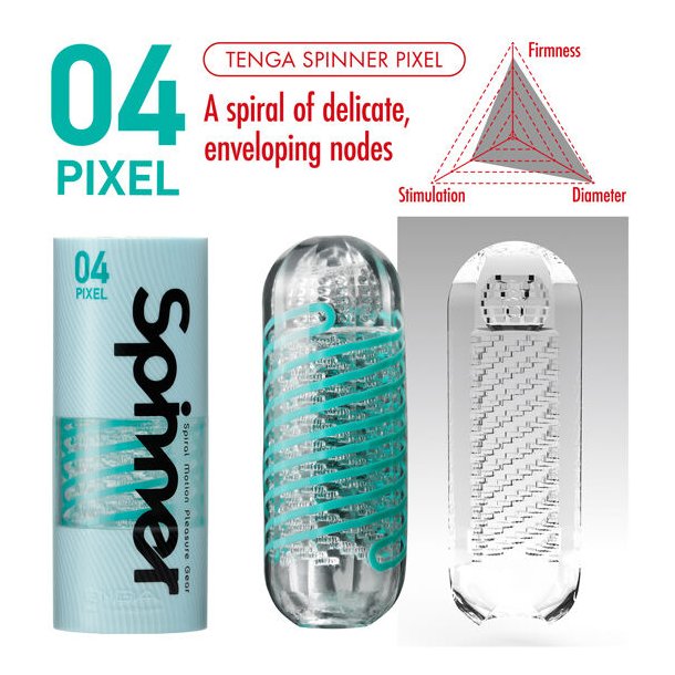 Tenga spinner masturbator pixel