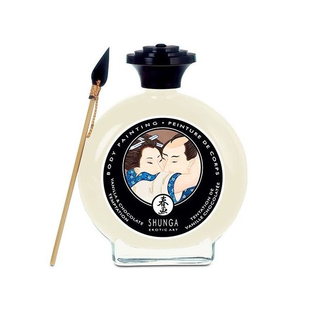 Shunga kropsmaling vanilje og chokolade