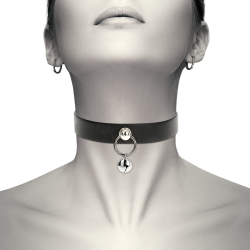 Coquette Chic Desire h�ndlavet choker jingle bell