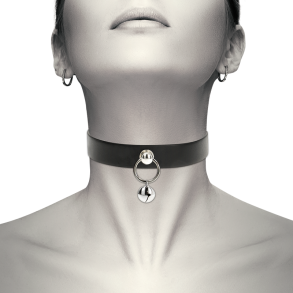 Coquette Chic Desire h�ndlavet choker jingle bell
