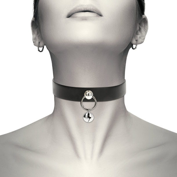 Coquette Chic Desire h�ndlavet choker jingle bell