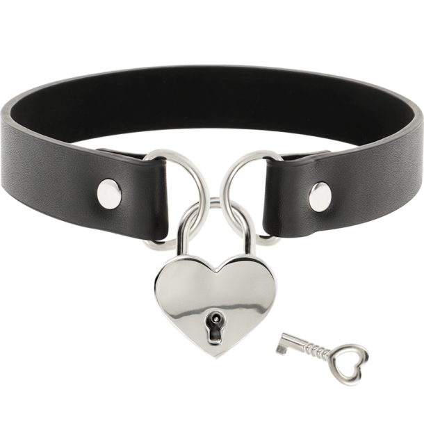 Coquette Chic Desire h�ndlavede choker keys heart