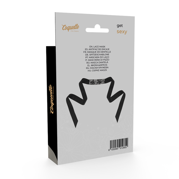 Coquette Chic Desire blonde maske sort