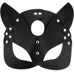 Coquette Chic Desire vegansk l�dermaske med katte�rer