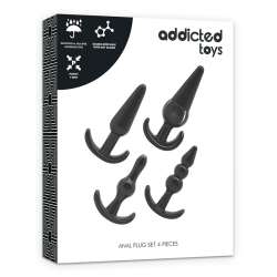 Addicted Toys leget�j s�t 4 stk analplug