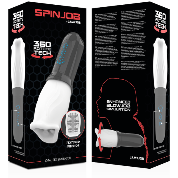Jamyjob spinjob oral sexstimulator