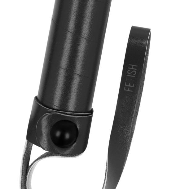 Fetish Submissive flogger vegansk l�der