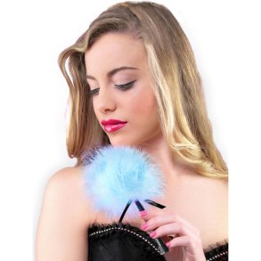 Secretplay lysebl� marabou duster