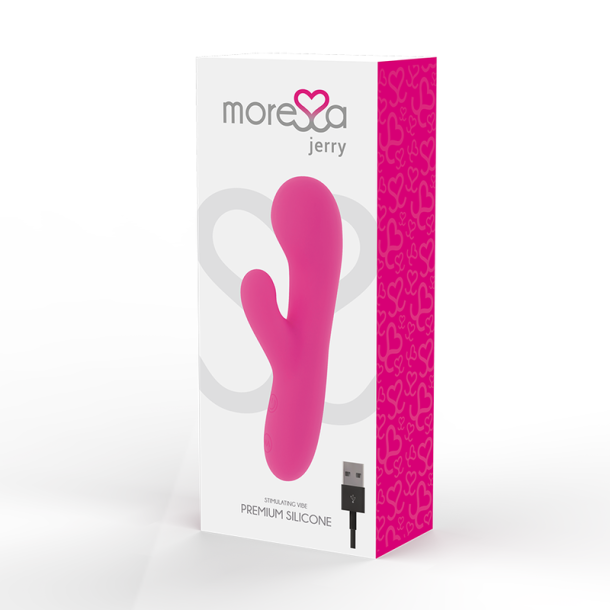 Moressa jerry silikonevibrator genopladelig
