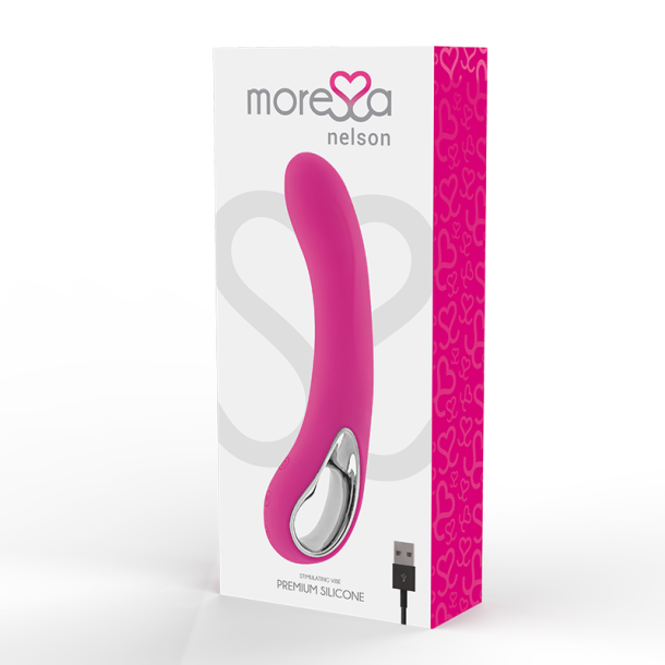 Moressa nelson silikonevibrator genopladelig