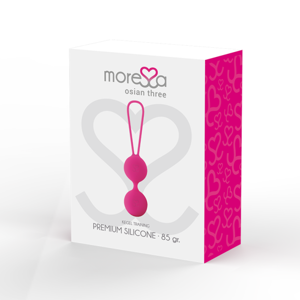 Moressa Osian b�kkenbundskugle silikone pink