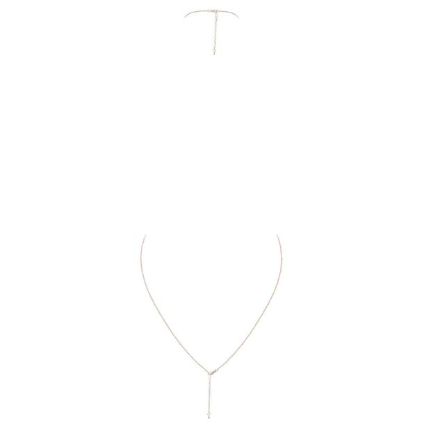 Obsessive bijou guld halsk�de one size