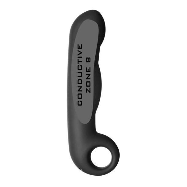 Electrastim ovid silikone noir dildo