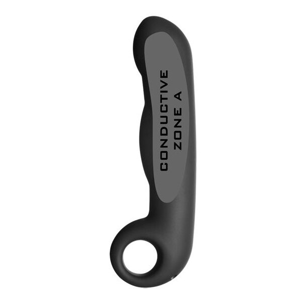 Electrastim ovid silikone noir dildo