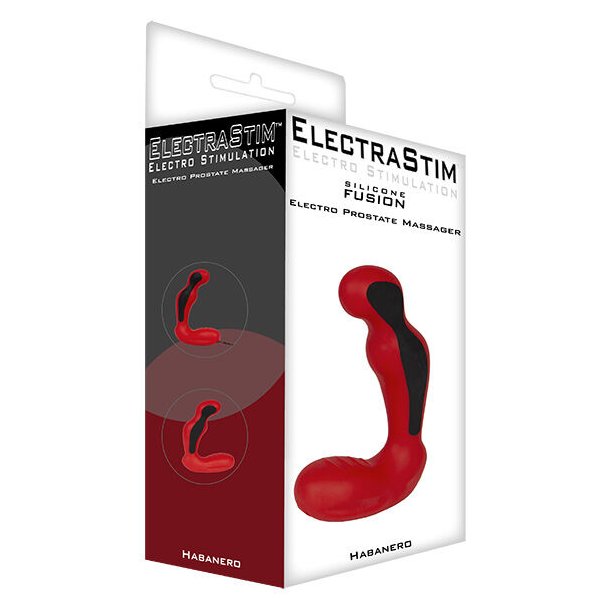 Electrastim silikonfusion habanero prostata massager