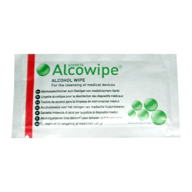 Electrastim steril cleaning wipes