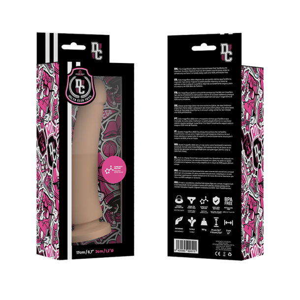 Delta Club toys dong flesh silikone 17 x 3cm