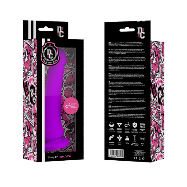 Delta Club toys dong lilla silikone 17 x 3cm