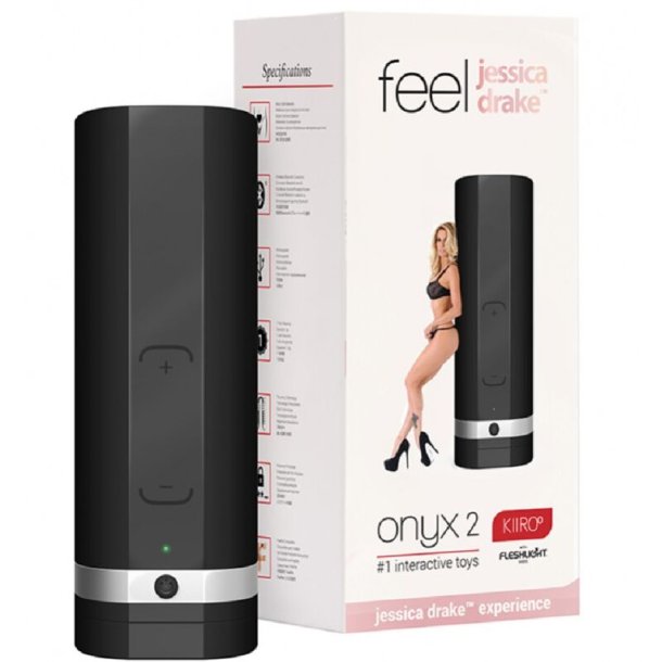 Kiiroo Onyx+ teledildonic masturbator Jessica Drake exp.