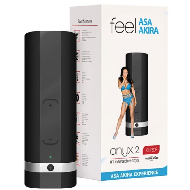 Kiiroo Onyx+ teledildonic masturbator Asa Akira experience