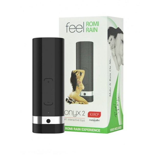 Kiiroo Onyx+ teledildonic masturbator Romi Rain experience
