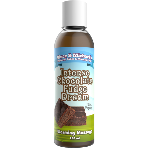 Vince &amp; michaels massageolie chokolade fudge 150 ml