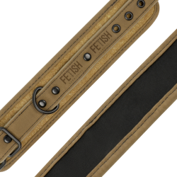 Fetish Submissive h�ndjern vegansk l�der