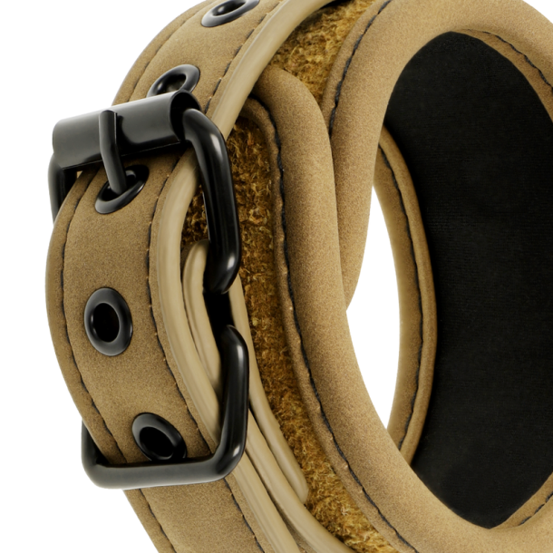 Fetish Submissive h�ndjern vegansk l�der