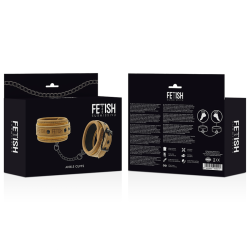 Fetish Submissive ankel manchetter vegansk l�der