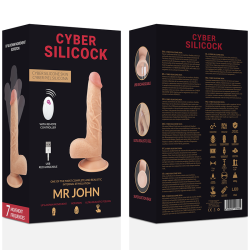 Cyber Silicock fjernbetjening realistisk hr. john
