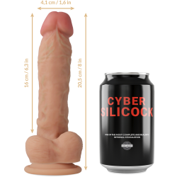 cyberilicock ultra realistic liquid silikone dong 20,5 cm