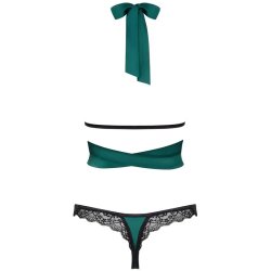 Obsessive sensuelia green 2-pieces underwear S/M